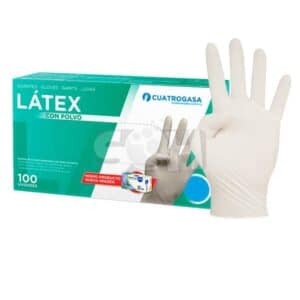Luvas Látex com Pó S (100un)