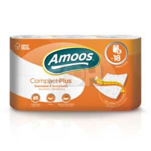 Papel Higiénico Compact Amoos 2F 50 MT 42Rolos