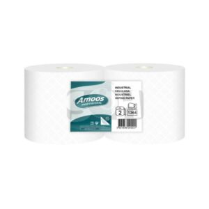 Papel Mãos Industrial 2F 2 Rolos 400MT